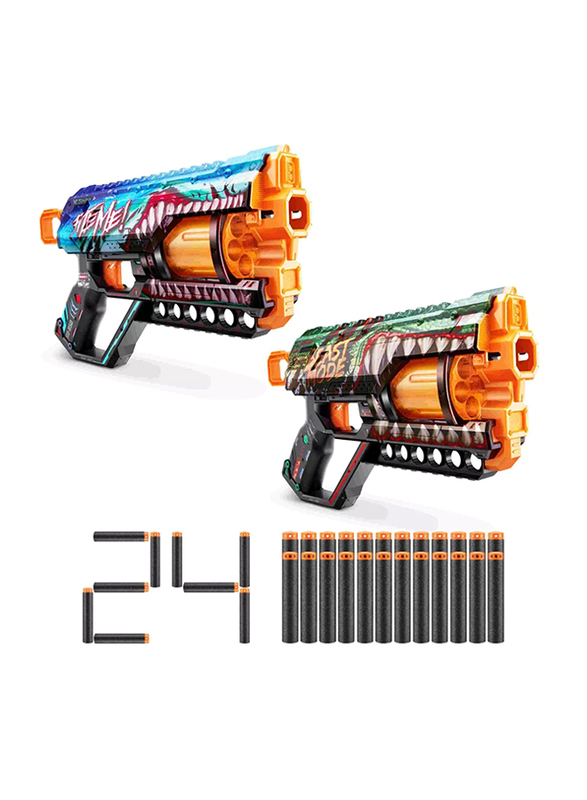 X-Shot Griefer Double Pack (24 Darts), Multicolour, Ages 3+