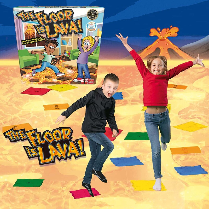 Goliath Games The Floor is Lava Set, Ages 5+, Multicolour