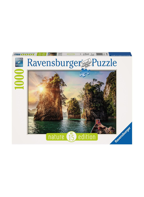 Ravensburger 1000-Piece Three Rocks In Cheow Thailand 2D Puzzle
