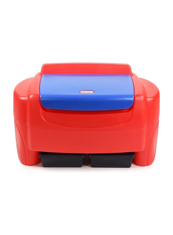 Little Tikes Sort n Store Toy Chest Primary Colors (3L), Multicolour, Ages 3+