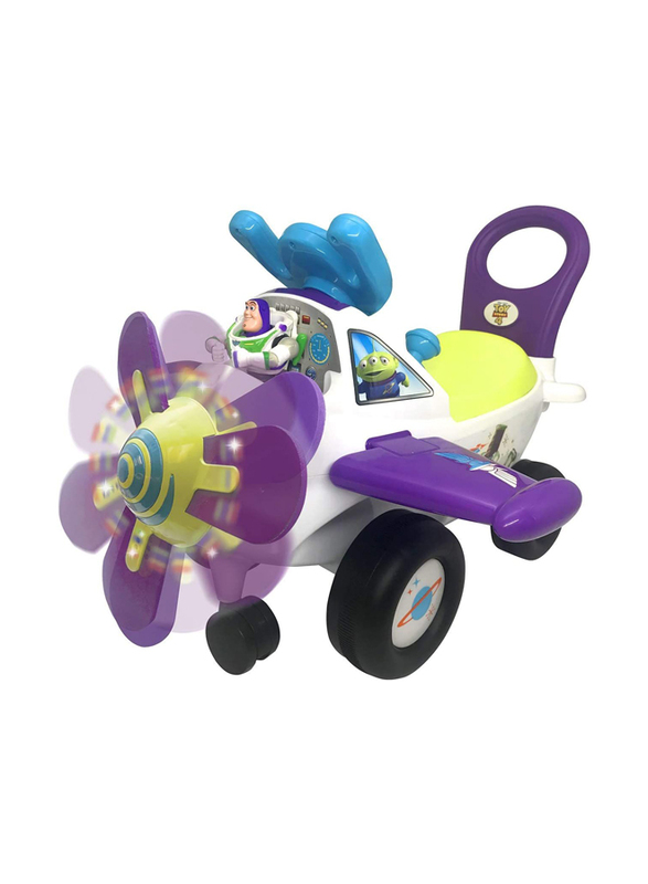 Kiddieland Buzz Lightyear Activity Plane Ride On, Ages 1+, Multicolour