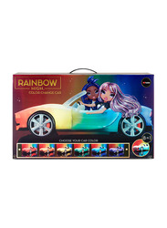 Rainbow High Convertible Vehicle 8-in-1 Colour Change Car, Ages 3+, Multicolour