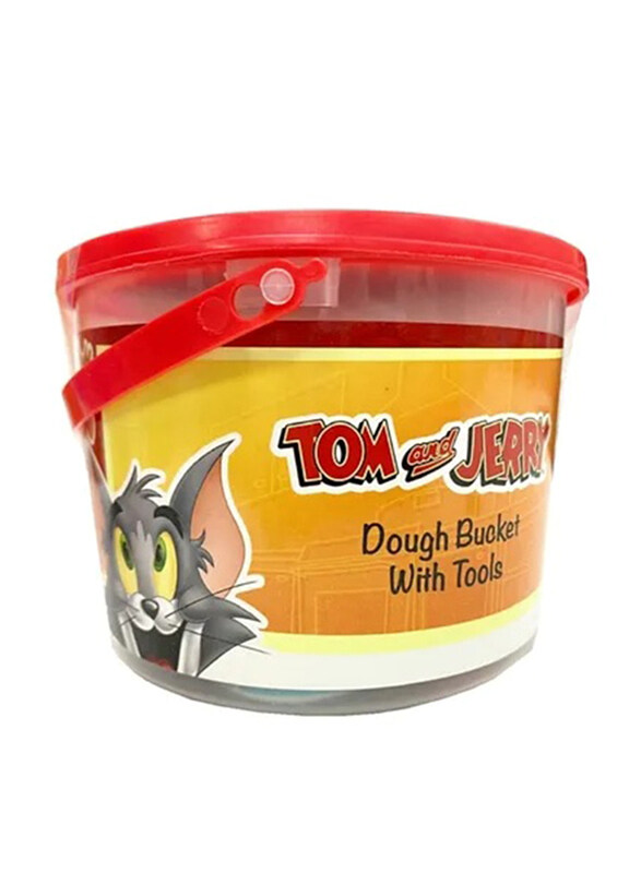 

Rainbow Max Tom & Jerry Dough Bucket, 8 Pieces, Ages 3+