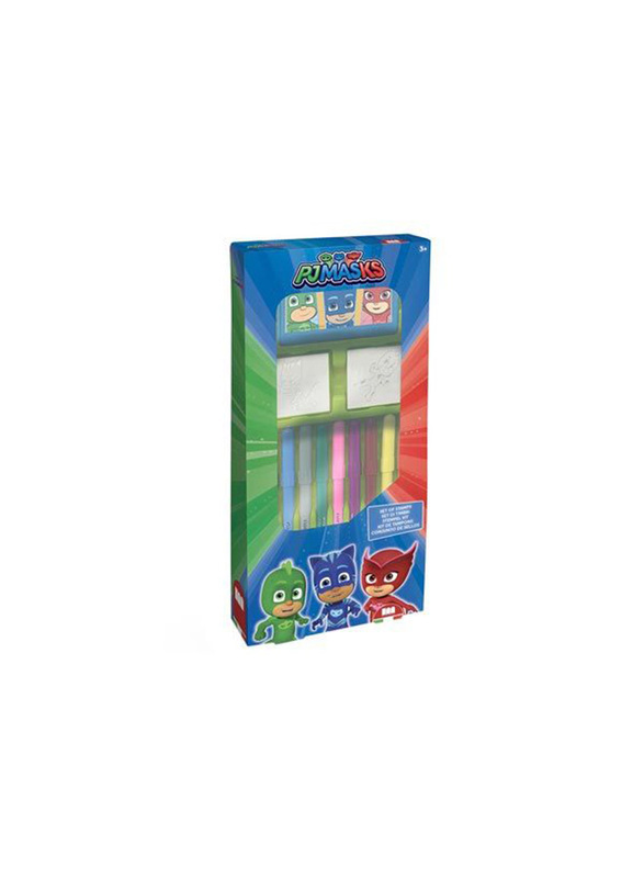 Multiprint Pj Masks Felt Tip Pens Set, 9 Pieces, Ages 3+