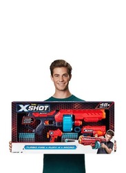 X-Shot Combo Pack Turbo Fire/Fury 4 And Micro, 50 Pieces, Ages 8+