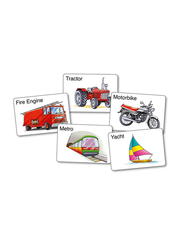 Frank Transport Flash Puzzle Cards for Kids, 27 Pieces, Ages 3+