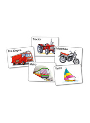 Frank Transport Flash Puzzle Cards for Kids, 27 Pieces, Ages 3+