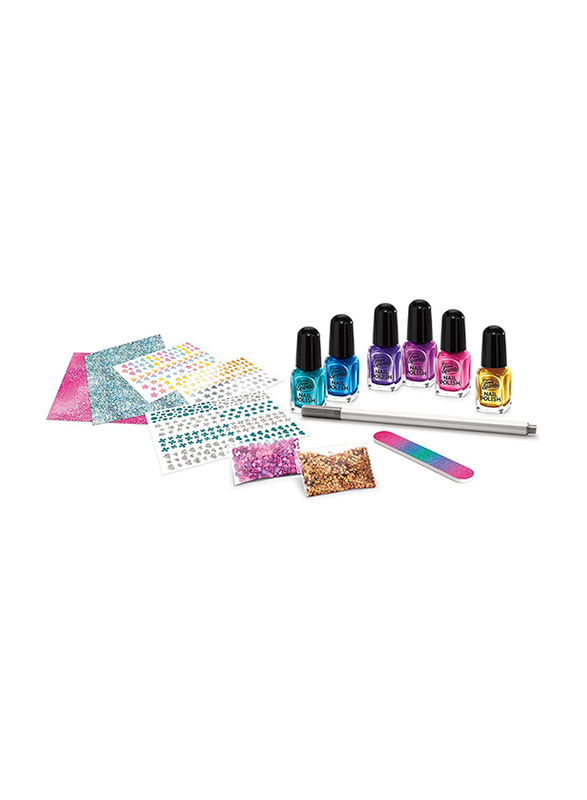 Crazart Shimmer 'N Sparkle Ultimate Glitter Metallic Nail Art, Ages 8+, Multicolour