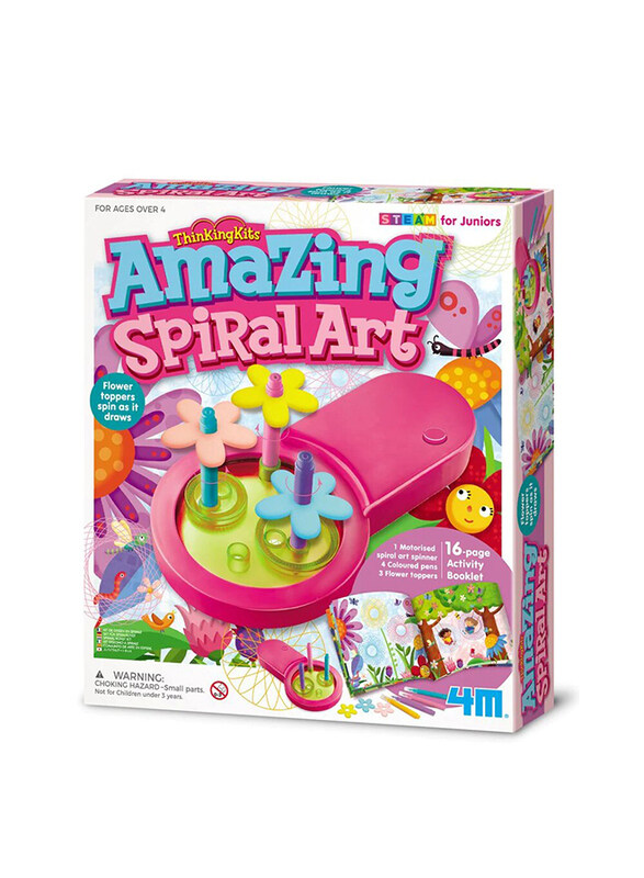 

4M Thinkingkits Amazing Spiral Art, Ages 4+