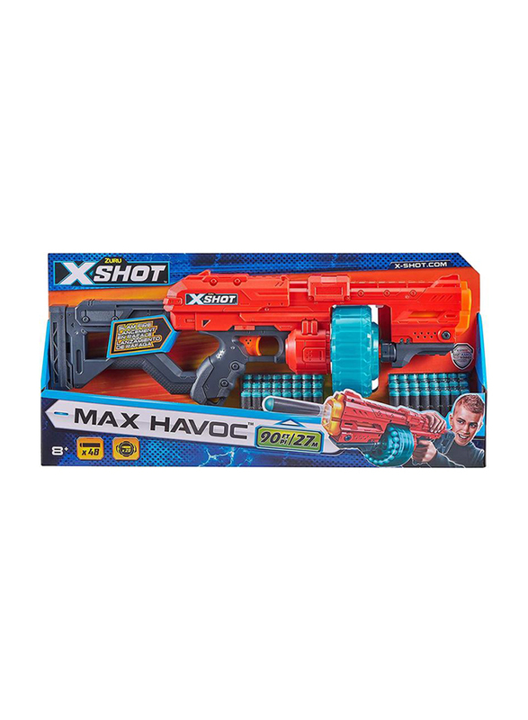 X-Shot Excel-Max Havoc (48Darts), Multicolour, Ages 3+