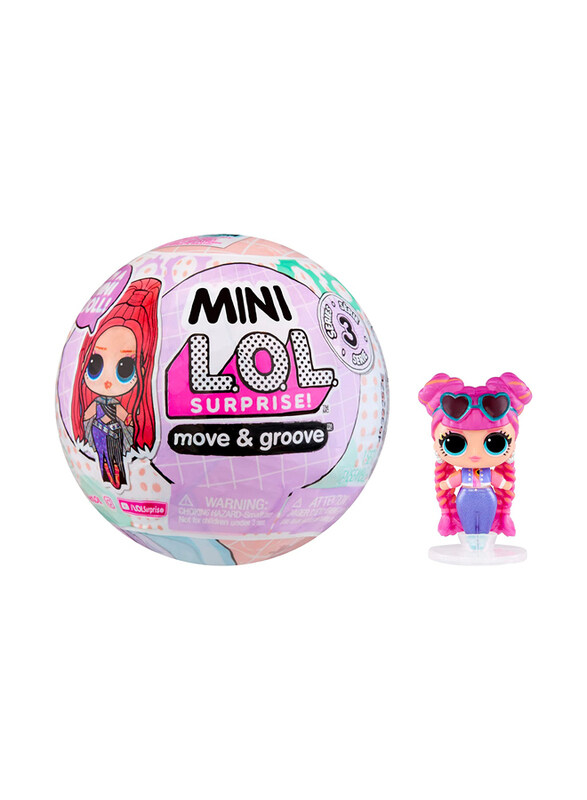 

L.O.L Surprise! L.O.L. Surprise! Mini S3 Move-and-Groove Fashion Dolls, Assorted, Ages 4+