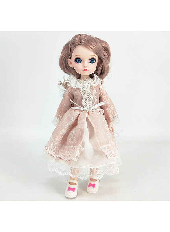 Bonnie I'm Bonnie 12" Deluxe Fashion Doll with Peach Party Dress with Lace, Ages 3+