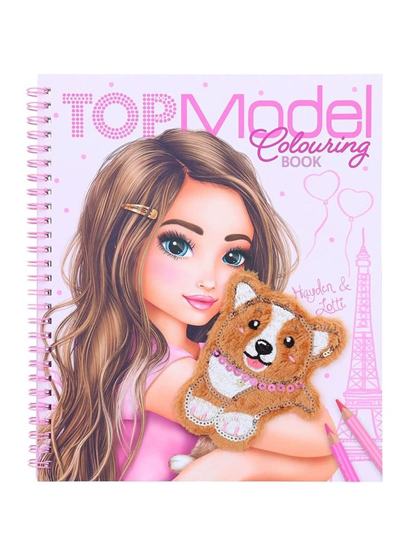 Topmodel Corgi Colouring Book, Ages 6+, Multicolour