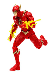 DC Direct 7in Figure with Comic The Flash Wv2 The Flash (Barry Allen), Multicolour, Ages 12+ Months