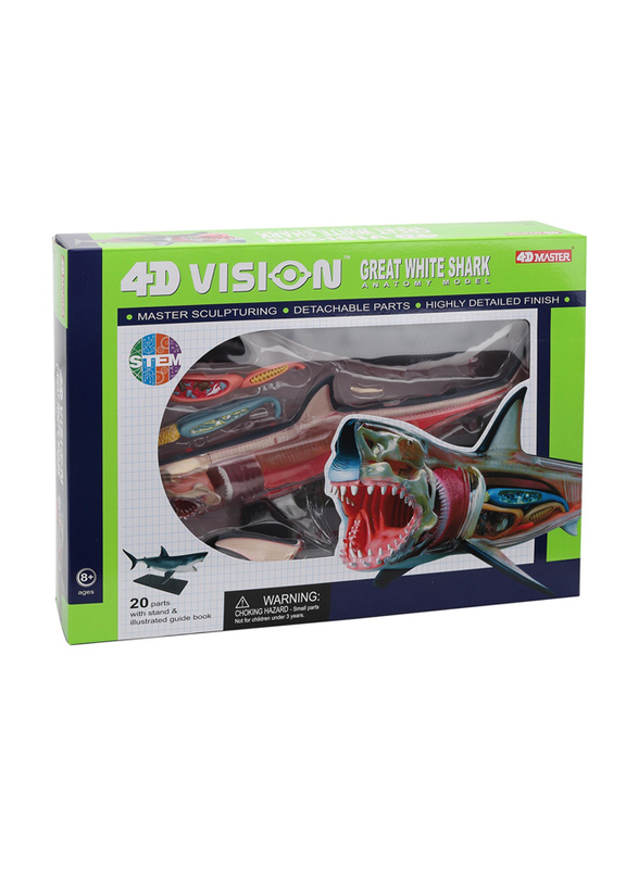 Chapmei 4D Great White Shark Anatomy, Multicolour, Ages 8+