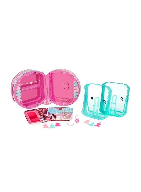 L.O.L. Surprise! OMG World Travel Closet On-The-Go, Rolling Storage Case with Accessories & Backdrops, Ages 5+