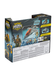 Chapmei Soldier Force Falcon Command Jet Playset, Multicolour, Ages 3+