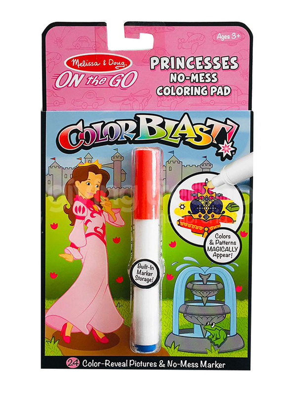 Melissa & Doug ColorBlast Princess Coloring Pad, Ages 3+