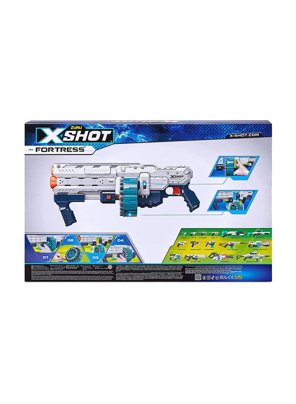 X-Shot Excel Fortress Set, Ages 8+, Multicolour