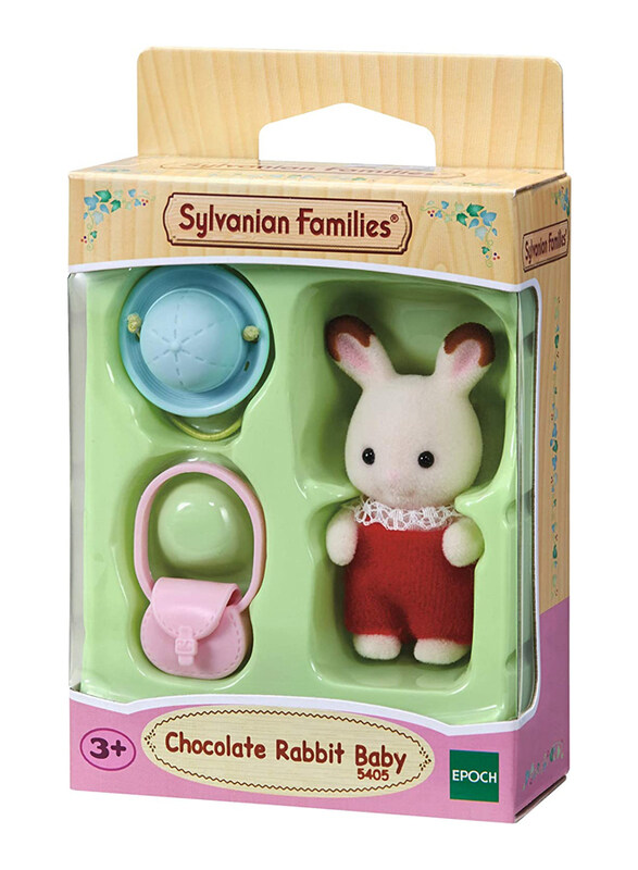 

Sylvanian Family Chocolate Rabbit Baby Set 2019, Ages 3+, Multicolour