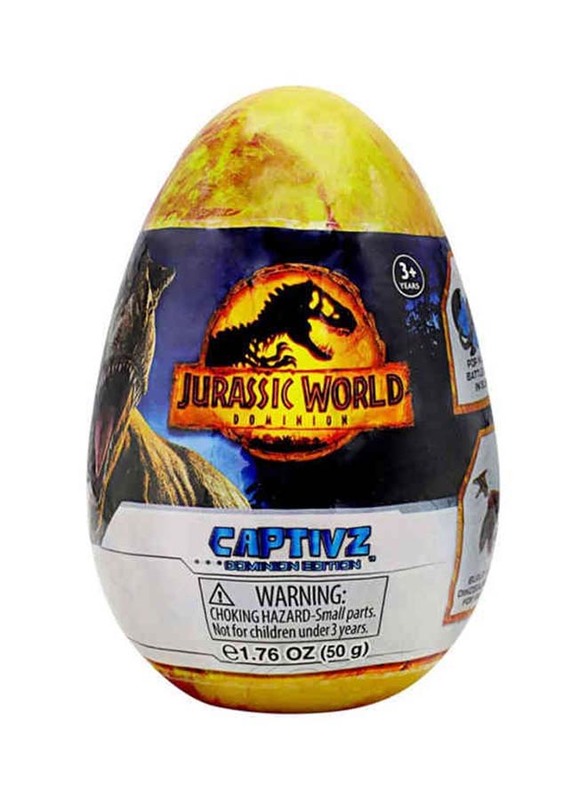 Jurassic World CAPTIVZ Dominion Edition Slime Egg, 72 Pieces, Ages 3+