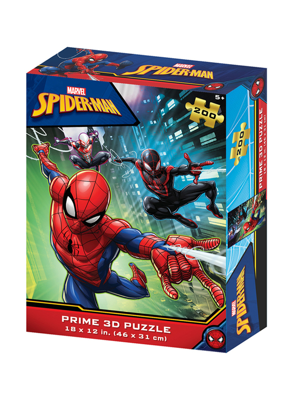 Prime 3D 200-Piece Marvel Spider Man Puzzle