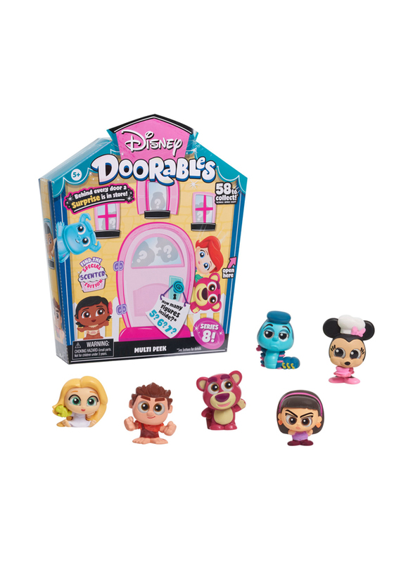 Disney Doorables Multi Peek, Series 8 Featuring Special Edition Scented Figures, Ages 5+