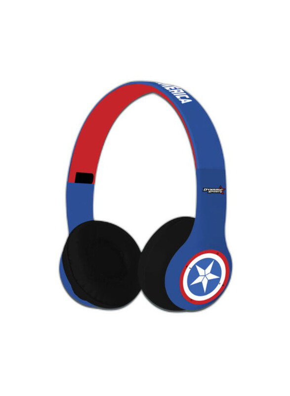 

Dynamic Sports Captain America Over-Ear Headphones, Multicolour