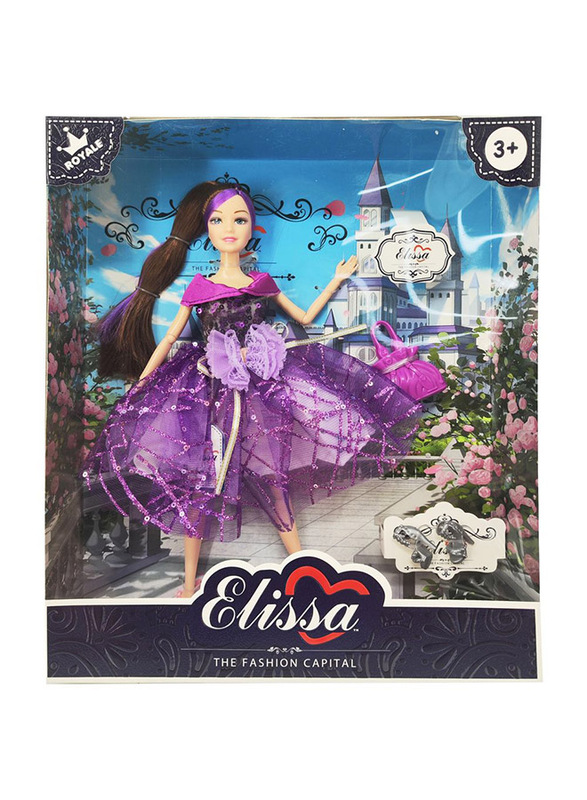 Elissa 11.5-inch The Fashion Capital Royale Collection Basic Doll Style II, Ages 3+