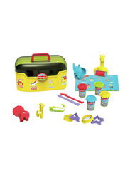 Fisher Price Dough Carry Case, 16 Piece, Ages 3+