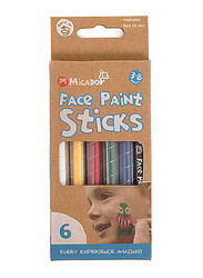 Micador Jr. Face Paint Sticks, Ages 3+