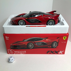 Bburago 1/18 Scale Ferrari FXX-K #88 Die-cast Model Car, For Ages 14+