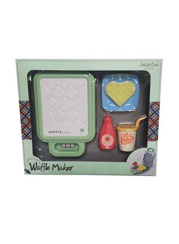 TTC Role Play Smart Cook Waffle Maker Playset, Ages 3+