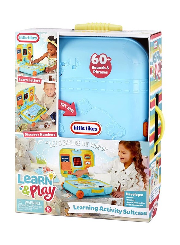 Little Tikes Learning Activity Suitcase, Multicolour, Ages 3+