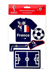 FIFA 2022 Wall Stickers France, Multicolour