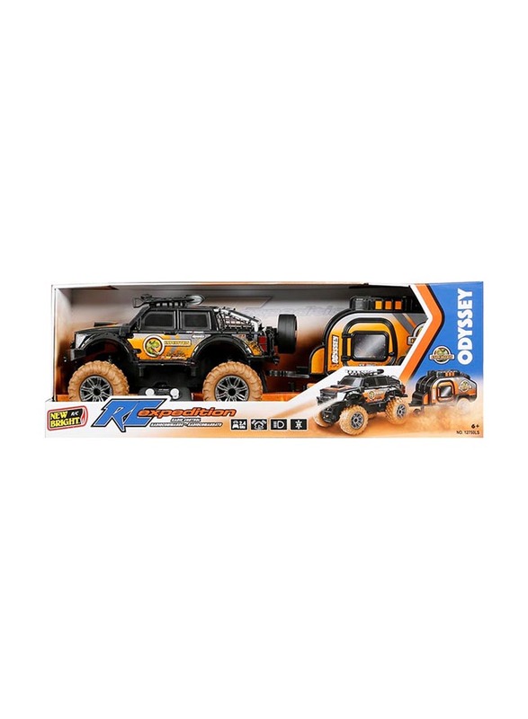 New Bright 1:12 Scale Expedition Odyssey Remote Control Car, Ages 6+, Multicolour