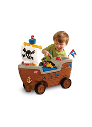 Little Tikes Play n Scoot Pirate Ship, For Ages, 18+ Months