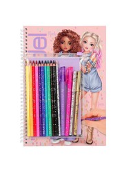 Topmodel Colouring Book With Pen Set, Ages 6+