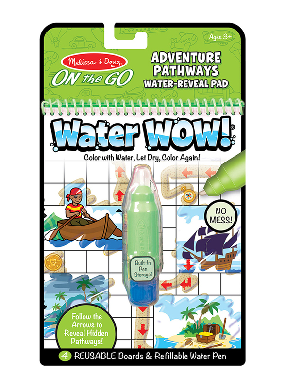 Melissa & Doug Water Wow! Hidden Adventure Pathways, Ages 3+