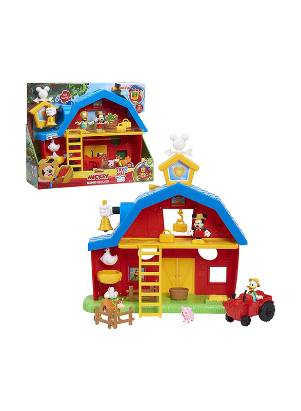 Disney Junior Mickey Mouse Barnyard Fun Playset, Ages 3+, Multicolour