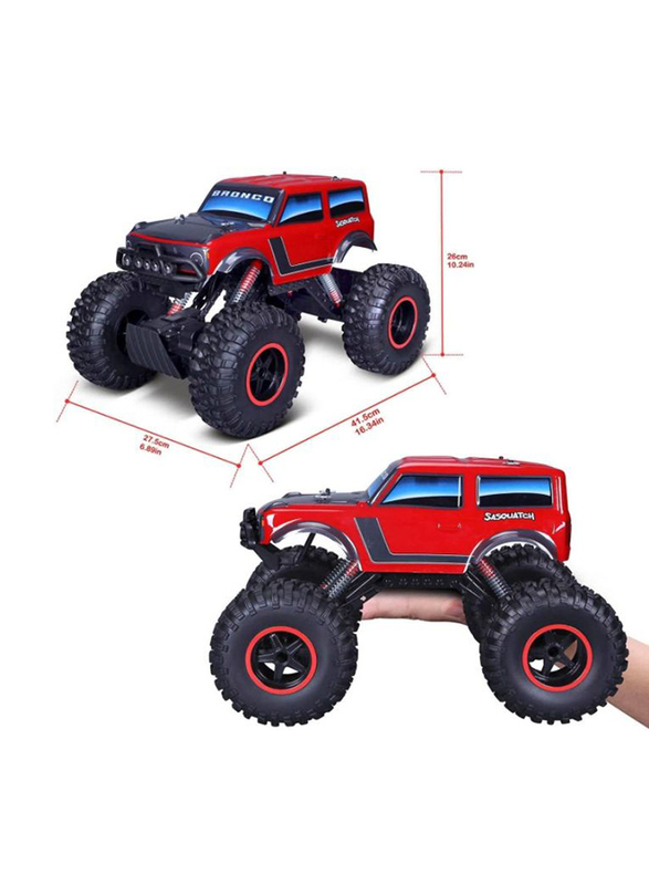 Maisto 1:10 Scale Remote Controlled Ford Bronco Sasquatch, Play Vehicles & Cars, Ages 8+