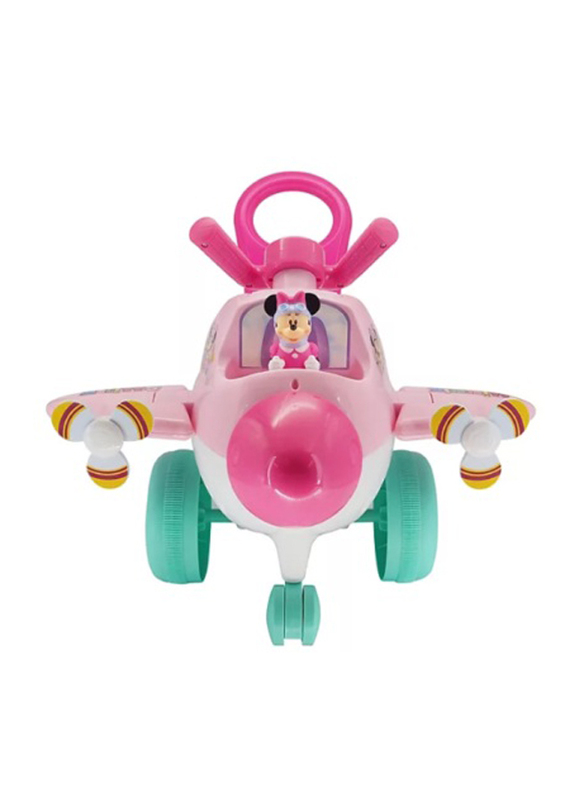 Kiddieland Princess Lights N Sounds Activity Plane Ride On, Ages 1+, Multicolour