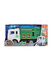 Chapmei Motorshop Garbage Recycle Truck with Light & Sound, Ages 3+, Multicolour