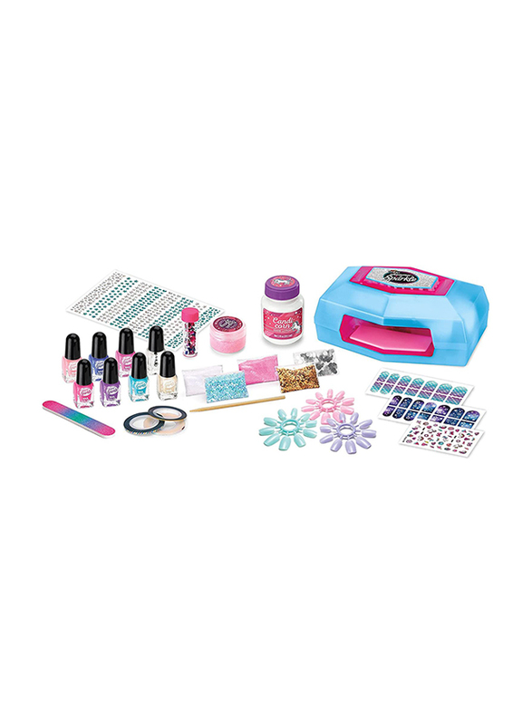 Crazart Shimmer 'N Sparkle Ultimate Glitter Nail Designer Set, Ages 8+, Multicolour