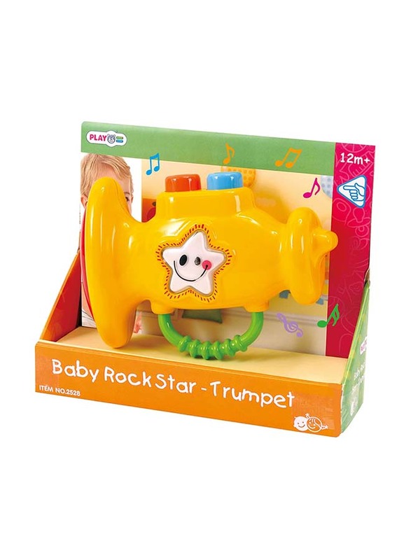 Playgo Baby B/O Rock Star Trumpet, Ages 12+ Months