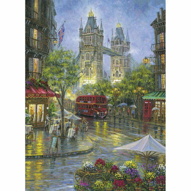 Ravensburger 500-Piece Picturesque London 2D Puzzle