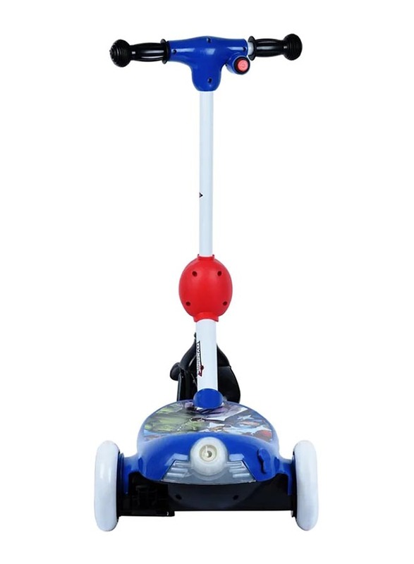 Dynamic Sports Avengers Electric Bubble Scooter, Multicolour