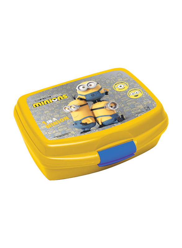 

Rainbow Max Minions Lunch Box Container, Multicolour