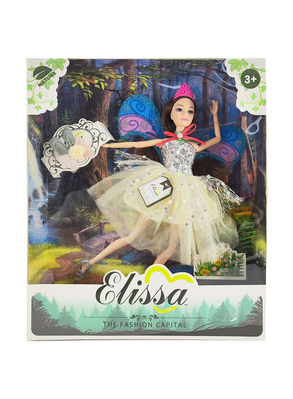 Elissa The Fashion Capital Nature Collection 11.5" Basic Doll Style II, For Ages, 3+ Years