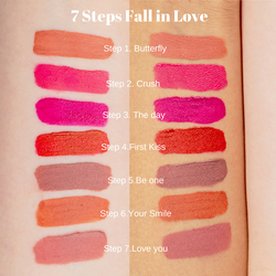 DillyDilly Cosmetics Love Velvet Moisture Liquid Lip Gloss Step 5. BE ONE / 0.15 oz